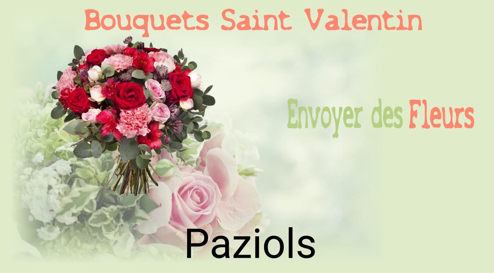 Roses de Saint-Valentin livrées à Paziols